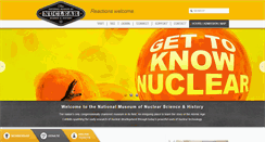 Desktop Screenshot of nuclearmuseum.org